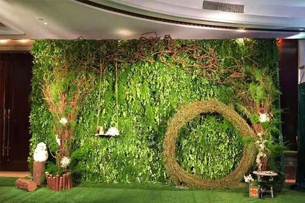 仿真植物墙，最时尚的室内装饰樯