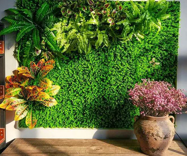 室内仿真植物墙的优点，你了解多少？